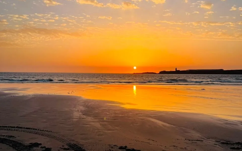 The Atlantic break at Essaouira